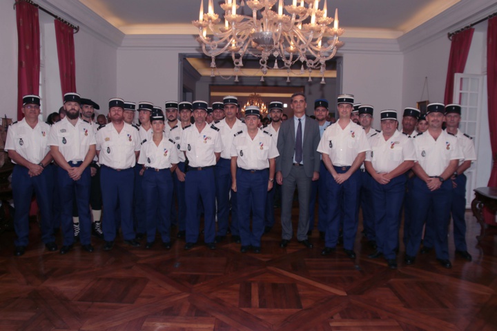 Les médaillés du courage, du dévouement et de la sécurité Les médaillés du courage, du dévouement et de la sécurité