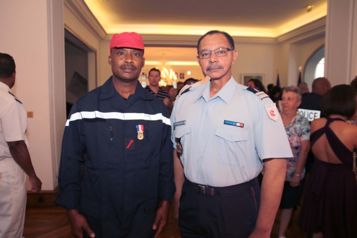 Les médaillés du courage, du dévouement et de la sécurité Les médaillés du courage, du dévouement et de la sécurité