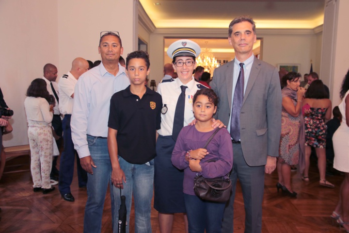 Les médaillés du courage, du dévouement et de la sécurité