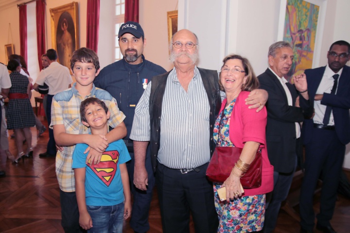 Les médaillés du courage, du dévouement et de la sécurité