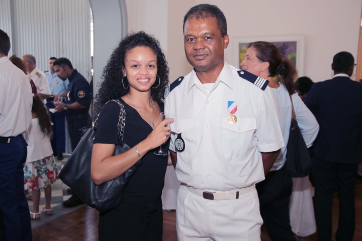 Benjamin Brézé et sa fille Benjamin Brézé et sa fille