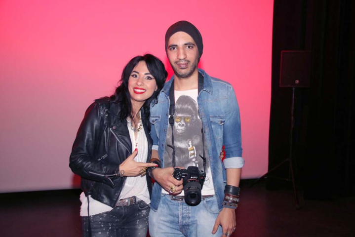 Avec son frère Pablo, compositeur du film Avec son frère Pablo, compositeur du film