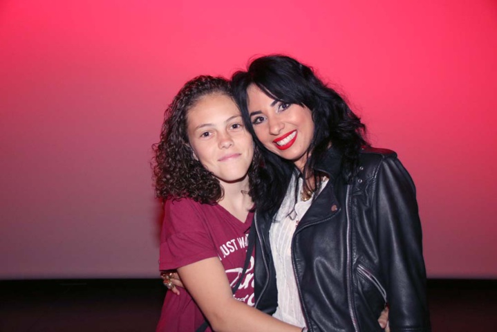 Avec Malorie Grondin, jeune comédienne du film Avec Malorie Grondin, jeune comédienne du film