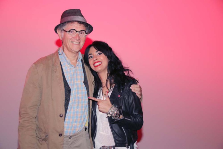 Avec René-Louis Pestel, président de la Cité des Arts Avec René-Louis Pestel, président de la Cité des Arts