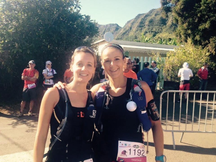 La Team Réunion Island ! (Mélanie et Louisa)