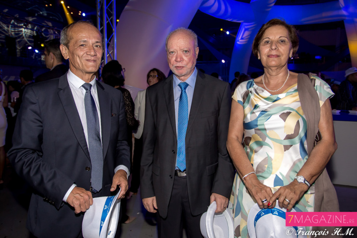 Loïc Armand, Jean-Claude Fruteau et son épouse Loïc Armand, Jean-Claude Fruteau et son épouse