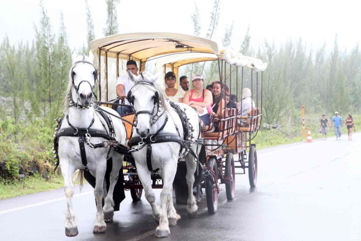 La balade en calèche a attiré beaucoup de monde La balade en calèche a attiré beaucoup de monde