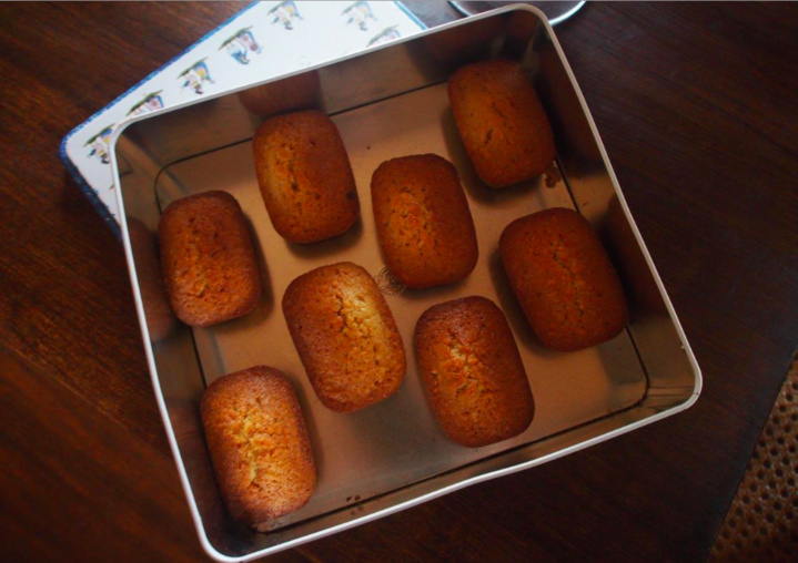 Les minis cakes au punch coco de Jojo Les minis cakes au punch coco de Jojo