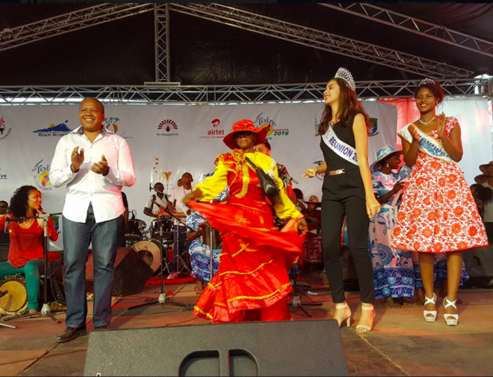 Miss Réunion à la Foire de Tamatave Miss Réunion à la Foire de Tamatave