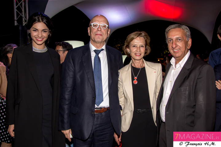 Azuima Issa, Marc Abadie, Cécile Pozzo di Borgo, et Aziz Patel Azuima Issa, Marc Abadie, Cécile Pozzo di Borgo, et Aziz Patel