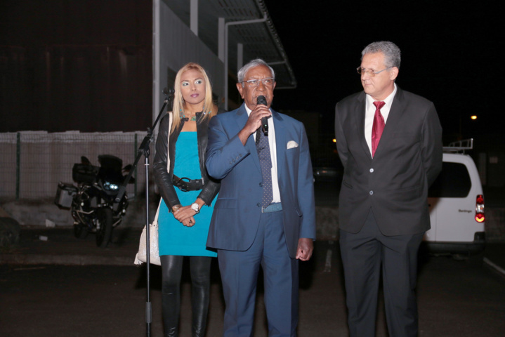 Ketty Sarane, Jean-Paul Virapoullé et Charles-Henri Donz Ketty Sarane, Jean-Paul Virapoullé et Charles-Henri Donz