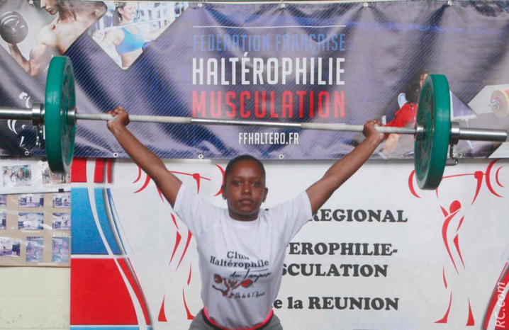 Alexia Ramsin totalise 135,829 kg sous les couleurs du CH Tampon