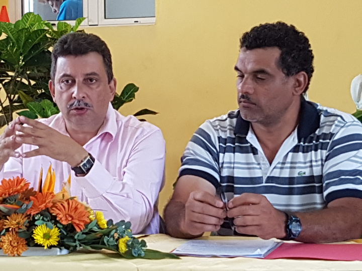 Patrick Lebreton et Jacky Folio