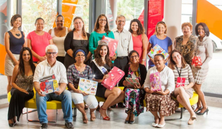 Photo de famille des partenaires de cette opération Photo de famille des partenaires de cette opération