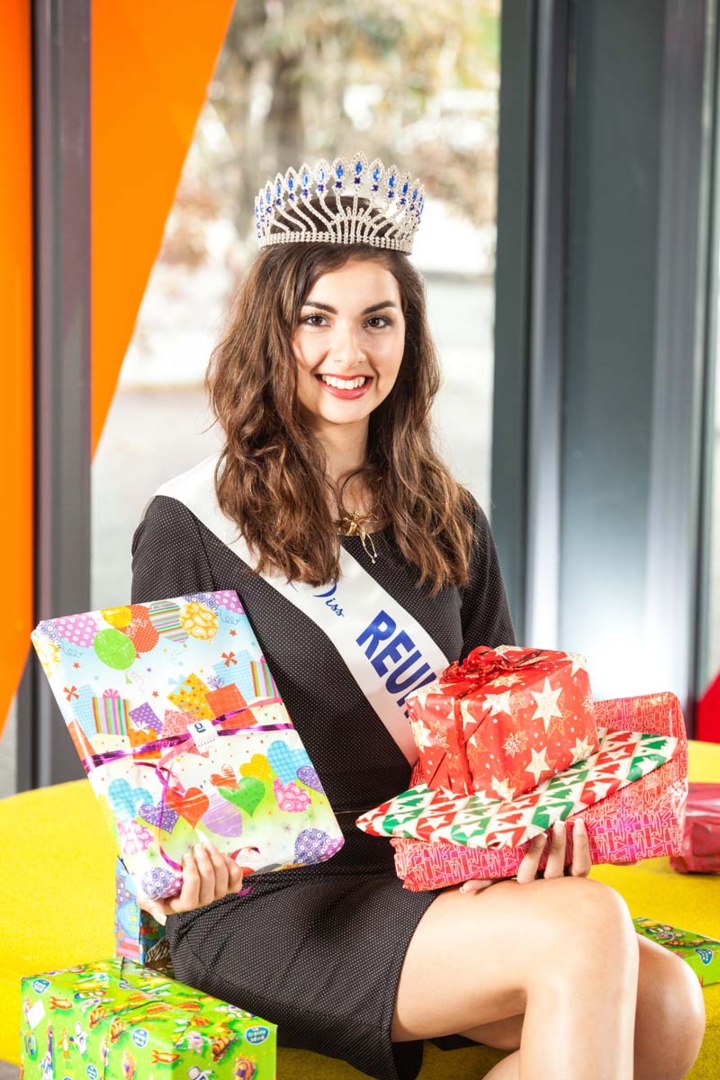 Ambre N'guyen, marraine de cette collecte Ambre N'guyen, marraine de cette collecte