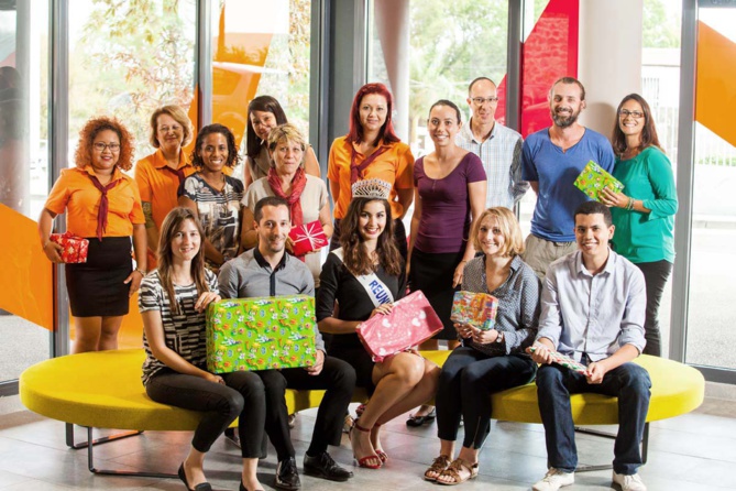 Avec les salariés et Mr Lopes de Salvia Développement Avec les salariés et Mr Lopes de Salvia Développement