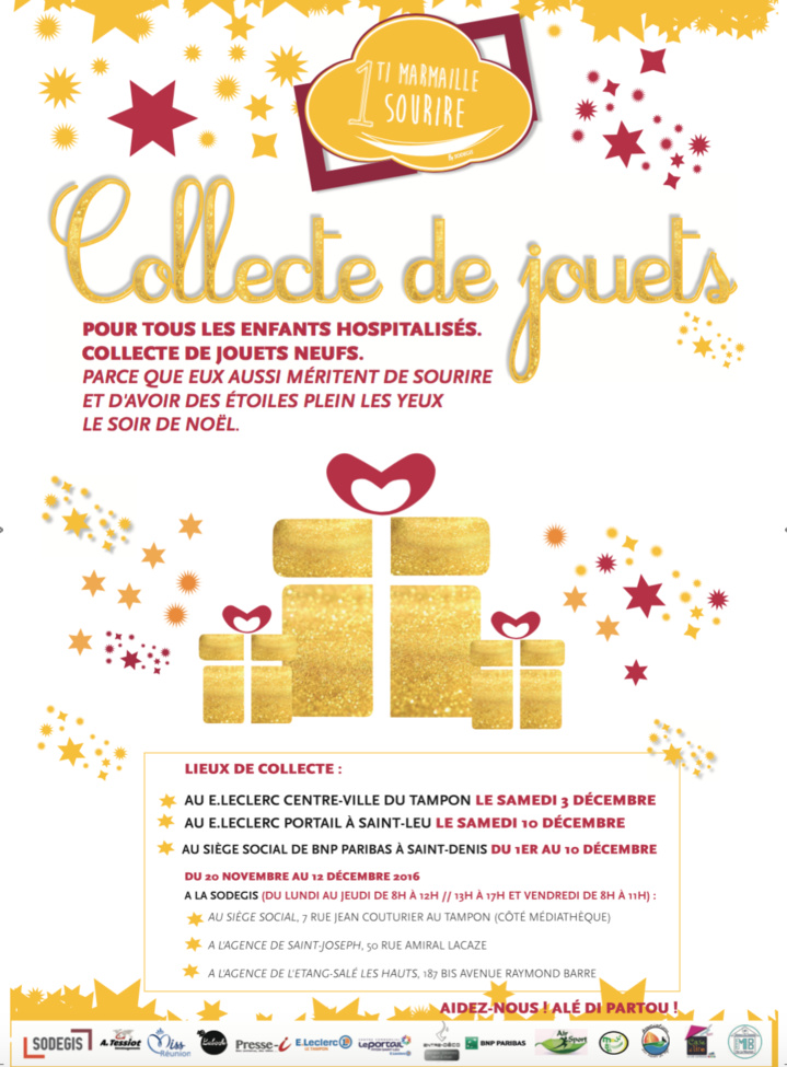 Miss Réunion marraine de "Un ti marmaille, Un sourire": collecte de jouets pour les enfants malades Miss Réunion marraine de "Un ti marmaille, Un sourire": collecte de jouets pour les enfants malades