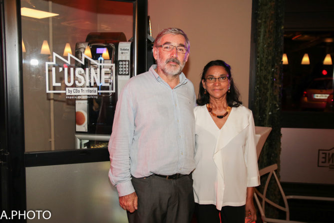 Le PDG de CBO Territoria Eric Wuillai et son épouse Le PDG de CBO Territoria Eric Wuillai et son épouse