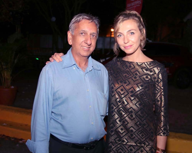 Aziz Patel et Amélie Etasse Aziz Patel et Amélie Etasse