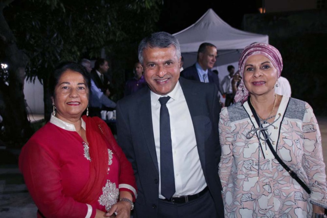 Rabia Badat, Younous Ravate et Abéda Patel Rabia Badat, Younous Ravate et Abéda Patel