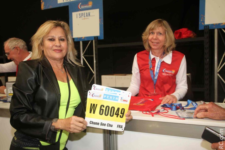 Dossard 60049 remis par une équipe d'organisation fort sympathique installée au « TIC » Dossard 60049 remis par une équipe d'organisation fort sympathique installée au « TIC »