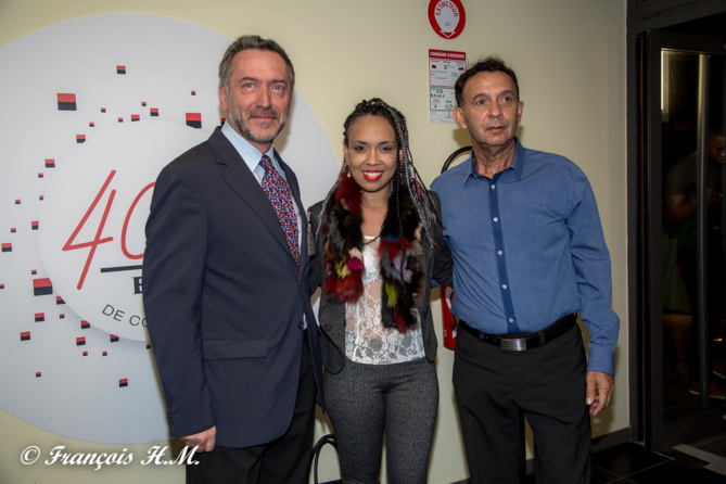 Pierre-André Taulet, Ségael, et André Gigan Pierre-André Taulet, Ségael, et André Gigan