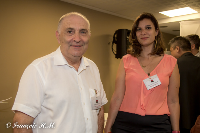 Gérard Tejon et Emmanuelle Lacaille de la BFC OI Gérard Tejon et Emmanuelle Lacaille de la BFC OI