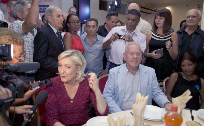 Un dîner avec Marine Le Pen...