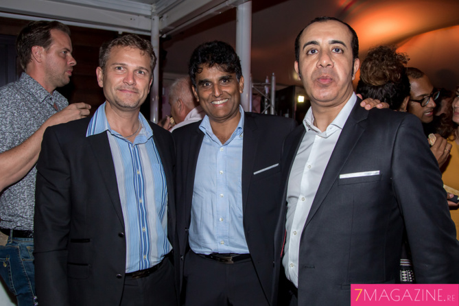 Olivier Rivière, Daniel Ramsamy et Fabrice Hanni Olivier Rivière, Daniel Ramsamy et Fabrice Hanni