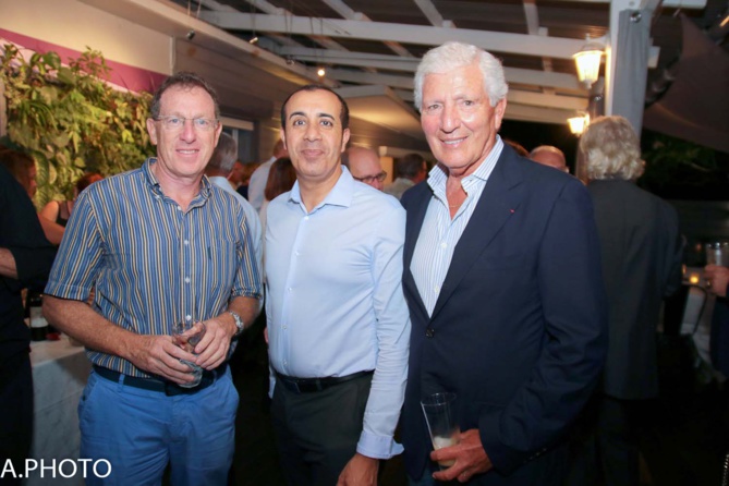 Patrick Aouate, Fabrice Hanni, et Jean-Pierre Haggai Patrick Aouate, Fabrice Hanni, et Jean-Pierre Haggai