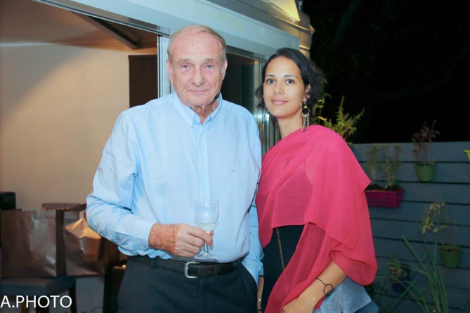 Emmanuelle Fillot et son père Emmanuelle Fillot et son père