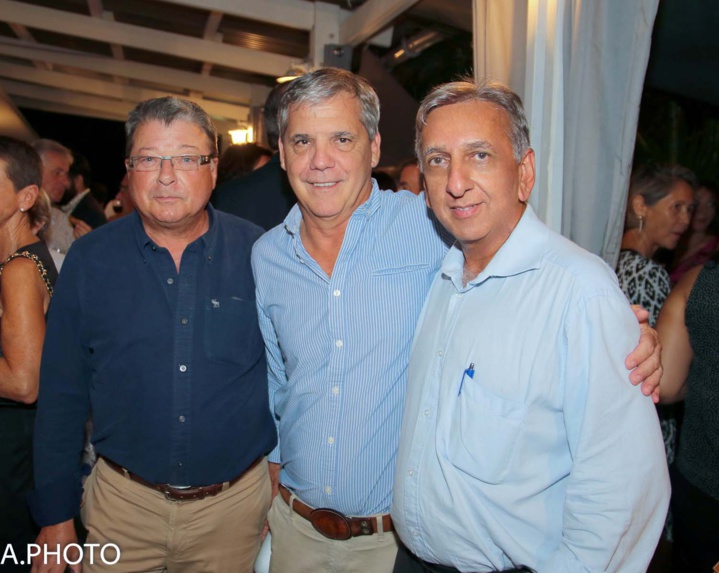 Olivier Moreau, Luis Vieira et Aziz Patel Olivier Moreau, Luis Vieira et Aziz Patel