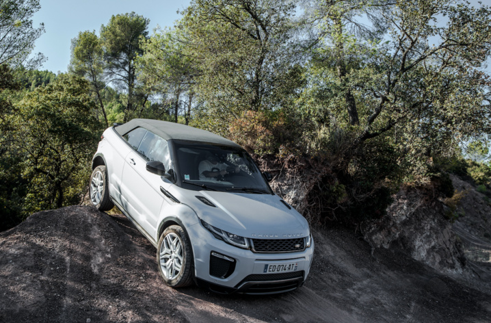 L'Evoque dispose d'excellentes capacités de franchissement L'Evoque dispose d'excellentes capacités de franchissement
