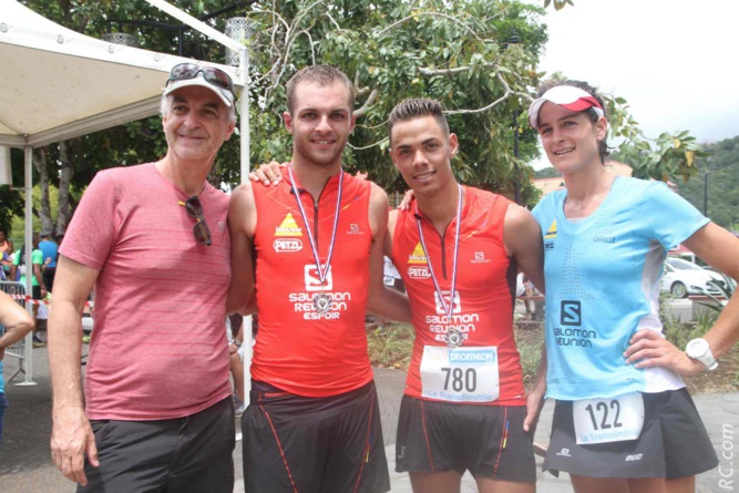 Laurent Allard content de son team Salomon