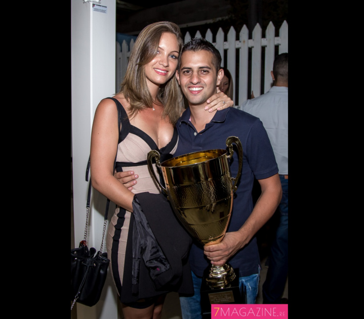 Damien Dorseuil et sa compagne Damien Dorseuil et sa compagne