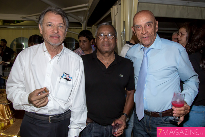 Jean-Pierre Ollivier, André Lacthoumane et Lilian Ethève Jean-Pierre Ollivier, André Lacthoumane et Lilian Ethève