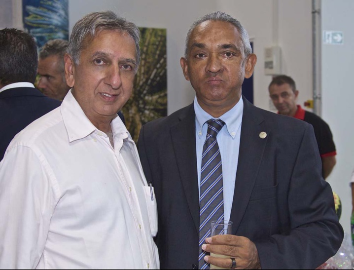 Aziz Patel et André Ramsamy Aziz Patel et André Ramsamy