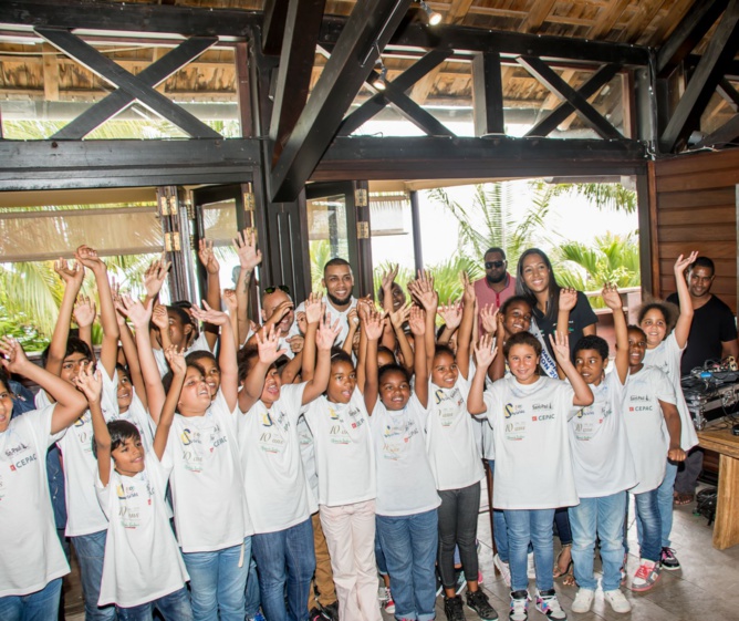 Tapis rouge au Palm pour les marmailles de 1000 sourires