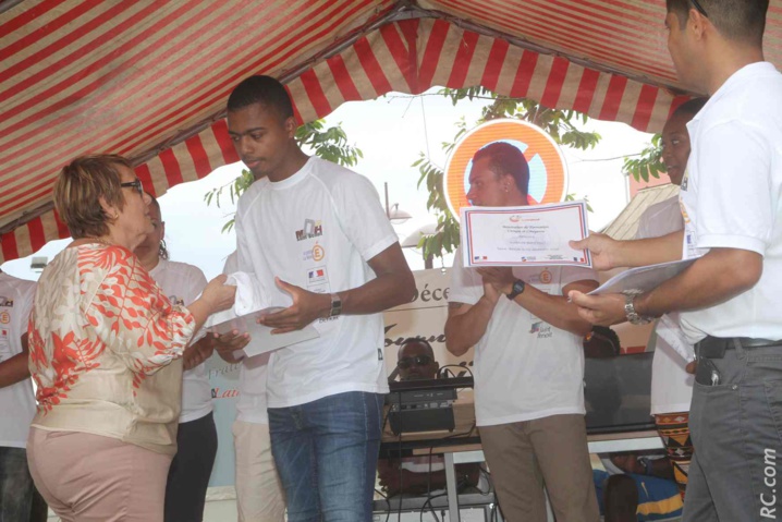 Remise des diplômes du Service Civique