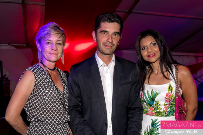 Anne Séry, directrice générale adjointe SHLMR, et Katie Erapa de la SHLMR, avec un invité Anne Séry, directrice générale adjointe SHLMR, et Katie Erapa de la SHLMR, avec un invité
