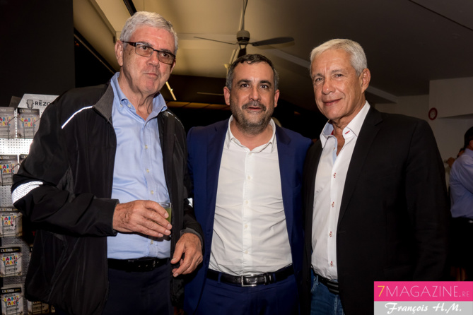 Raymond Lauret, Olivier Bajard et François Caillé Raymond Lauret, Olivier Bajard et François Caillé