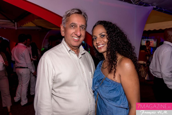 Aziz Patel et Roxane Marguerite, administratrice SHLMR Aziz Patel et Roxane Marguerite, administratrice SHLMR