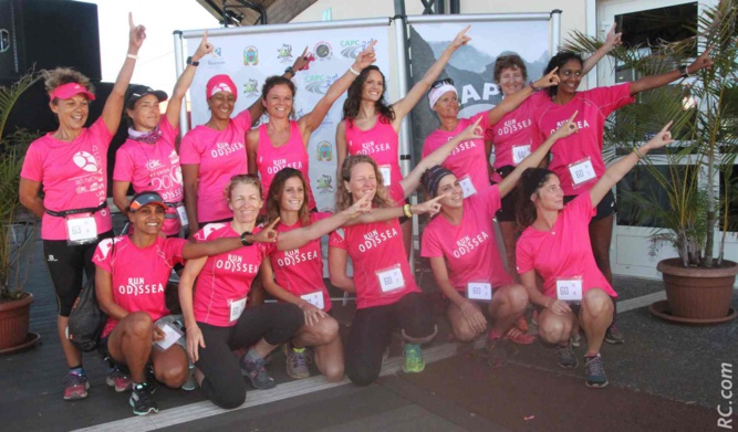 Les filles de Odyssea à la manière de Usain Bolt