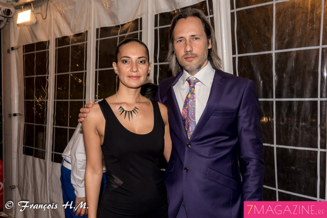 Frédéric Drotkowski et sa compagne Alexandra Frédéric Drotkowski et sa compagne Alexandra