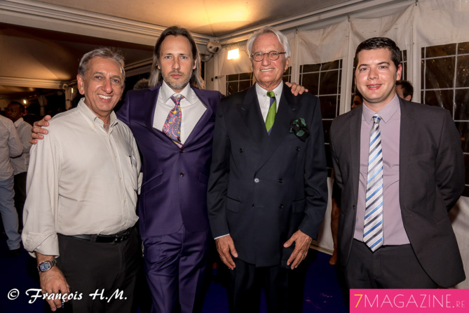 Aziz Patel, Frédéric et Jean-François Drotkowski, et Grégoire Cordeboeuf Aziz Patel, Frédéric et Jean-François Drotkowski, et Grégoire Cordeboeuf