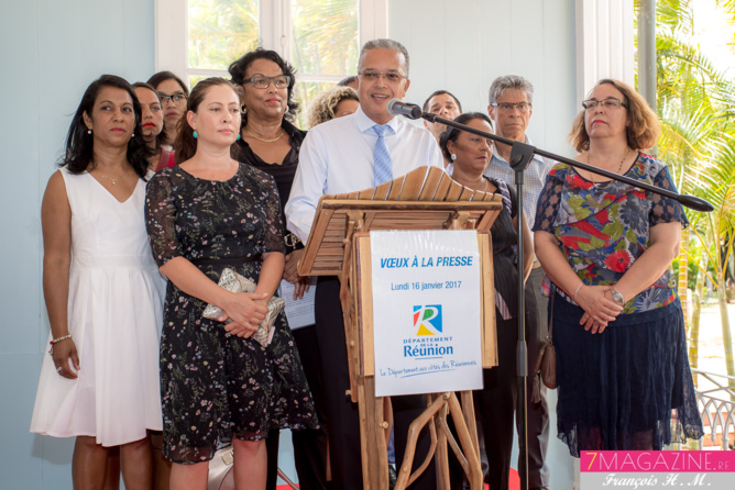 Cyrille Melchior représentait la présidente absente... Cyrille Melchior représentait la présidente absente...