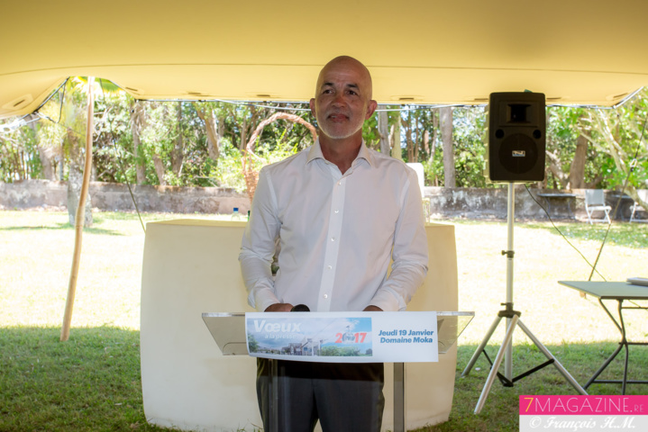 Gérald Maillot, le président de la Cinor Gérald Maillot, le président de la Cinor