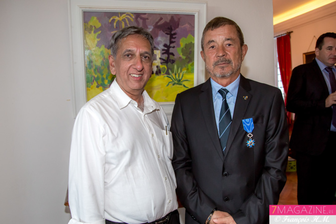 Aziz Patel et Jacques Laravine Aziz Patel et Jacques Laravine