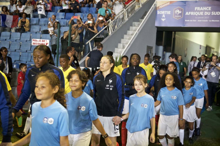 Les Bleues battent les Sud-Africaines 2 buts à 0