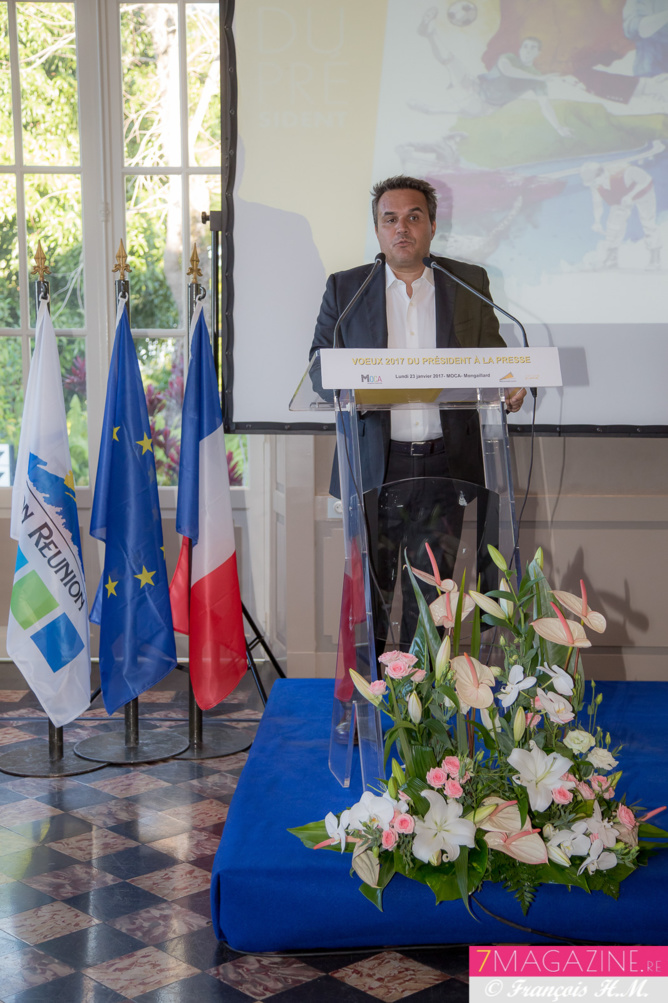 Les vœux du président de la Région à la presse Les vœux du président de la Région à la presse